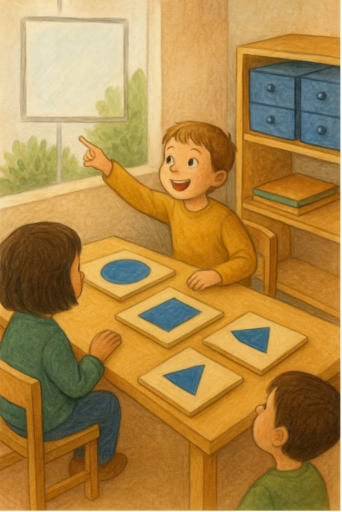 Montessori confidence building